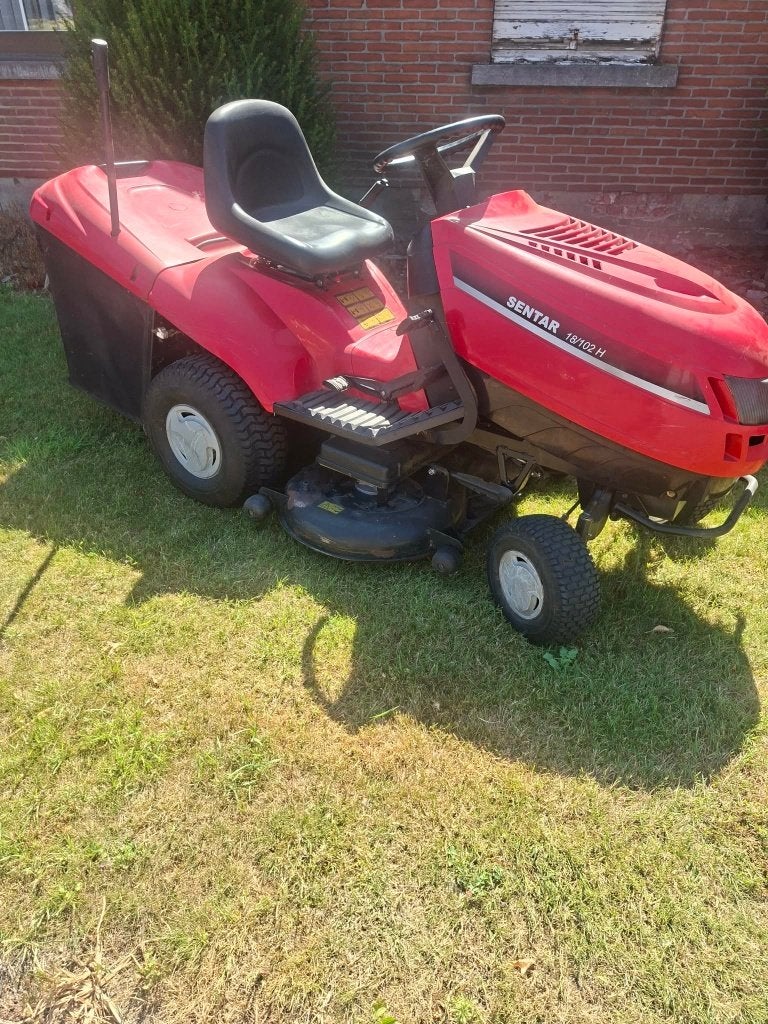 zitmaaier sentar, Tuin en Terras, Zitmaaiers, Gebruikt, 90 tot 120 cm, Elektrische starter, Opvangbak, Ophalen