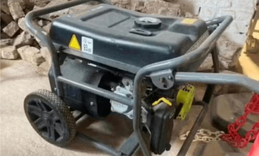 generator alternator pramac, Ophalen, Benzine