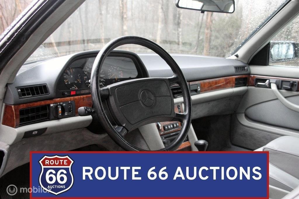 Mercedes-Benz 500 SEC | 1986 | Route 66 Auctions, Auto's, Zwart, Mercedes-Benz, Bedrijf, Handgeschakeld