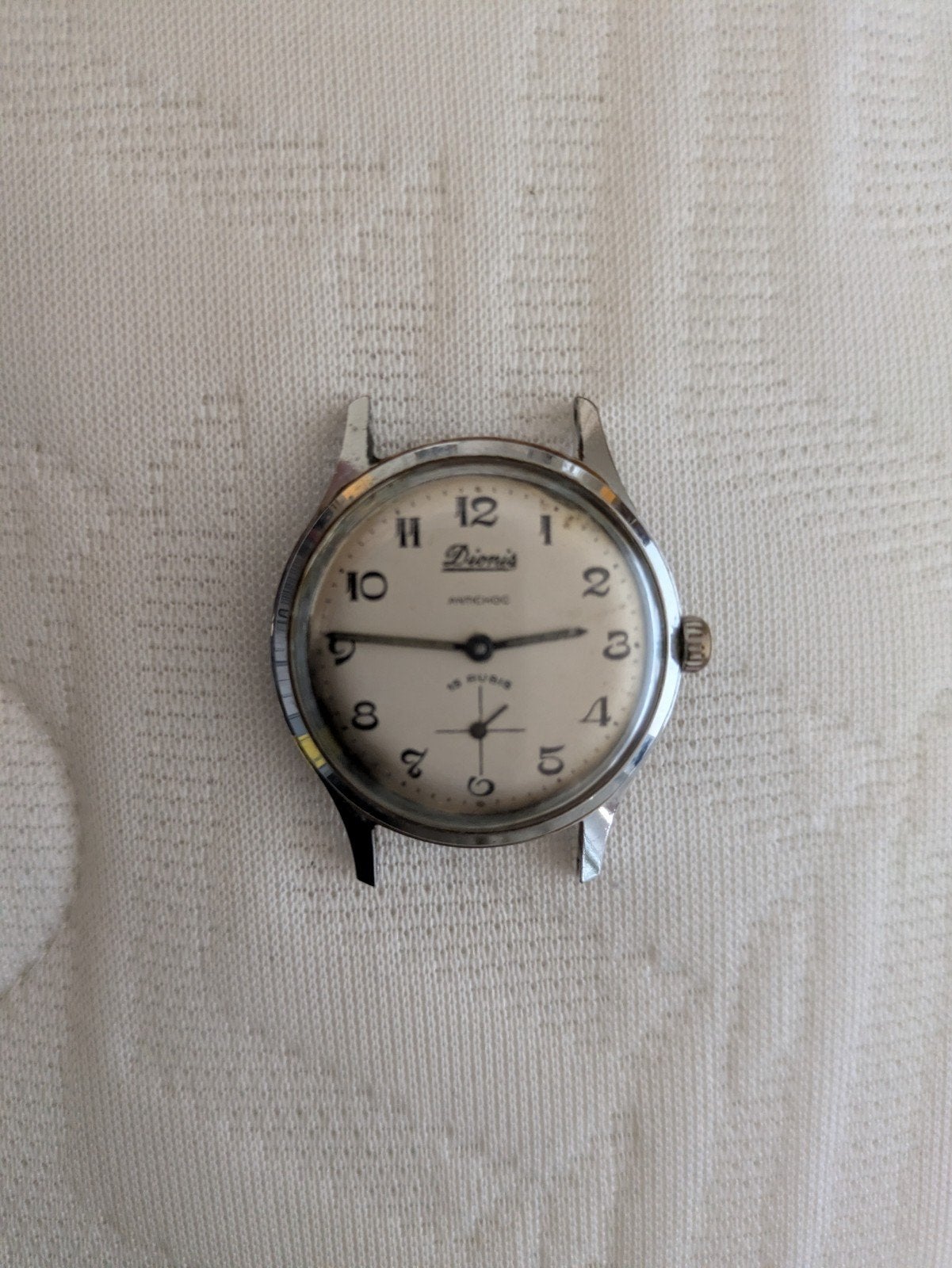 Horloge Dionis., Ophalen
