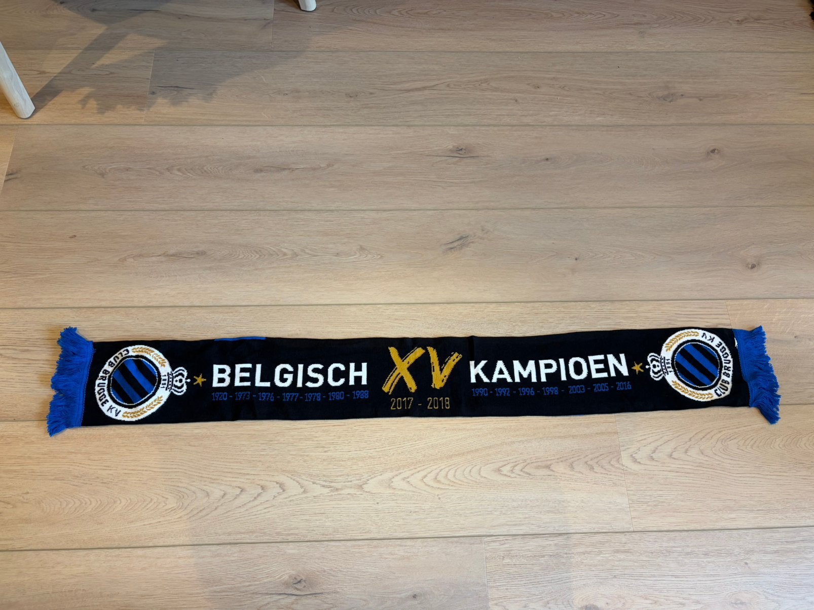 Sjaal Club Brugge Kampioen 2017-2018, Verzamelen, Ophalen of Verzenden, Zo goed als nieuw