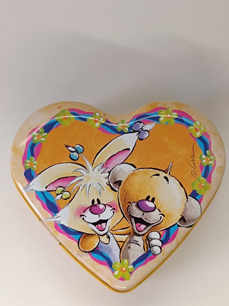 Minihopps & Pimboli metalen blik  met spiegel, Verzamelen, Diddl, Ophalen of Verzenden, Pimboli