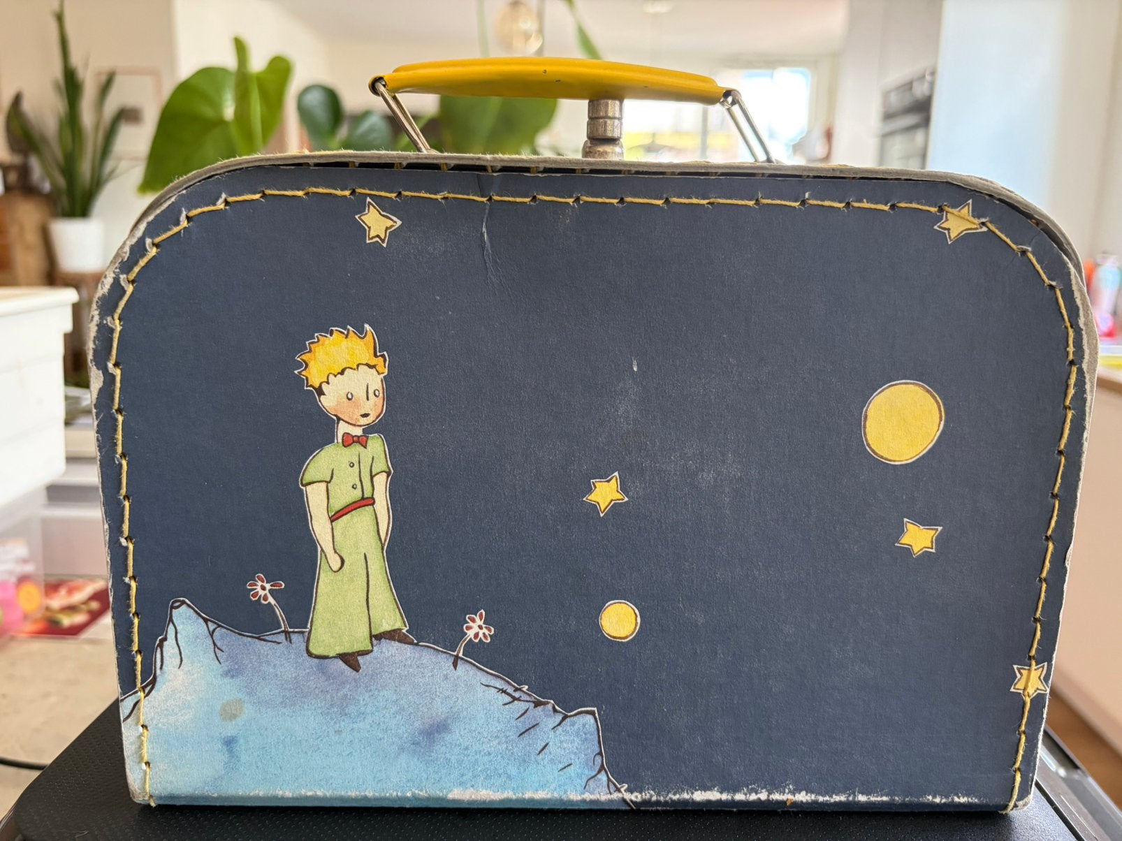 Vintage Le Petit Prince kartonnen koffertje, Ophalen