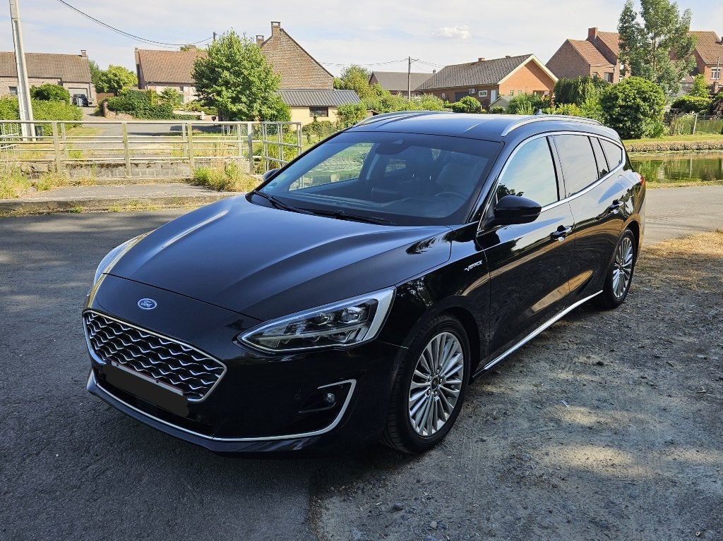 Ford Focus Break Vignale 1.5 EcoBlue 120ch – 2019, Autos, Euro 6, Boîte manuelle, Entretenue par le concessionnaire, Noir