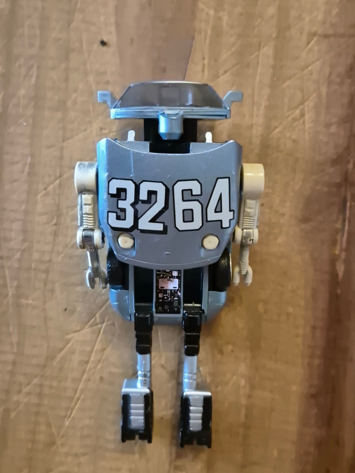 Dx robotmachine Popy Singapore 1983 Gobots Porsche 3264, Verzamelen, Transformers, Gebruikt, G1, Overige rassen, Ophalen of Verzenden