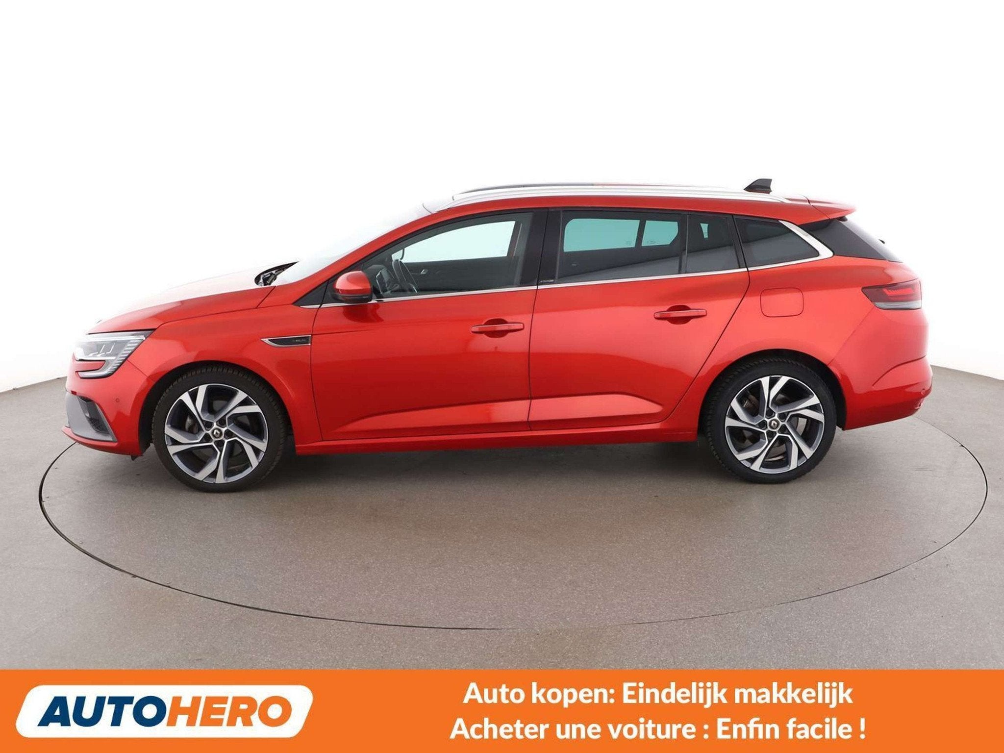 Renault Mégane 1.6 Hybrid E-Tech R.S. Line (bj 2020), Auto's, Stof, Gebruikt, 34 g/km, Elektrisch