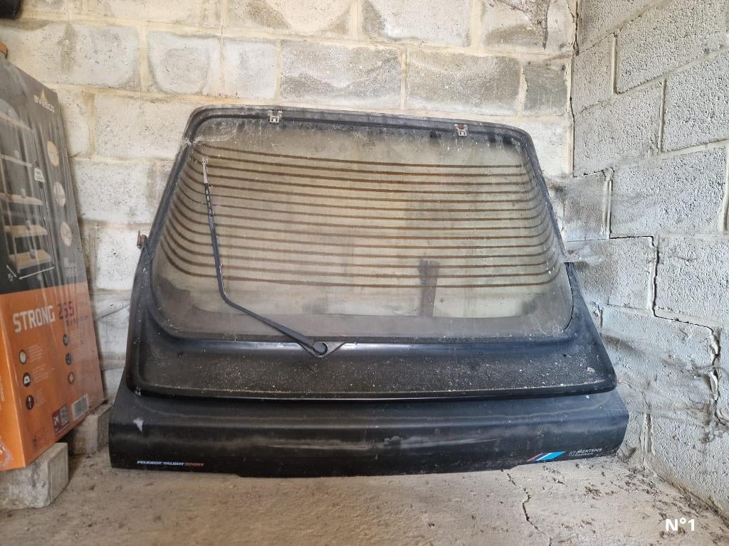 Hayon Peugeot 309 GTI, Haillon arrière, Enlèvement, Utilisé, Avant