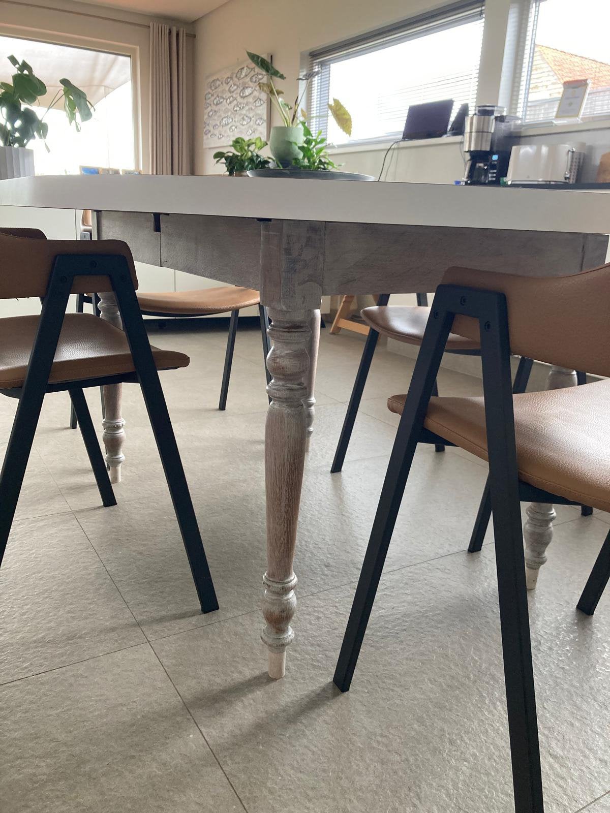 Tafel te koop ovaal, Huis en Inrichting, Ophalen, Zo goed als nieuw, Ovaal