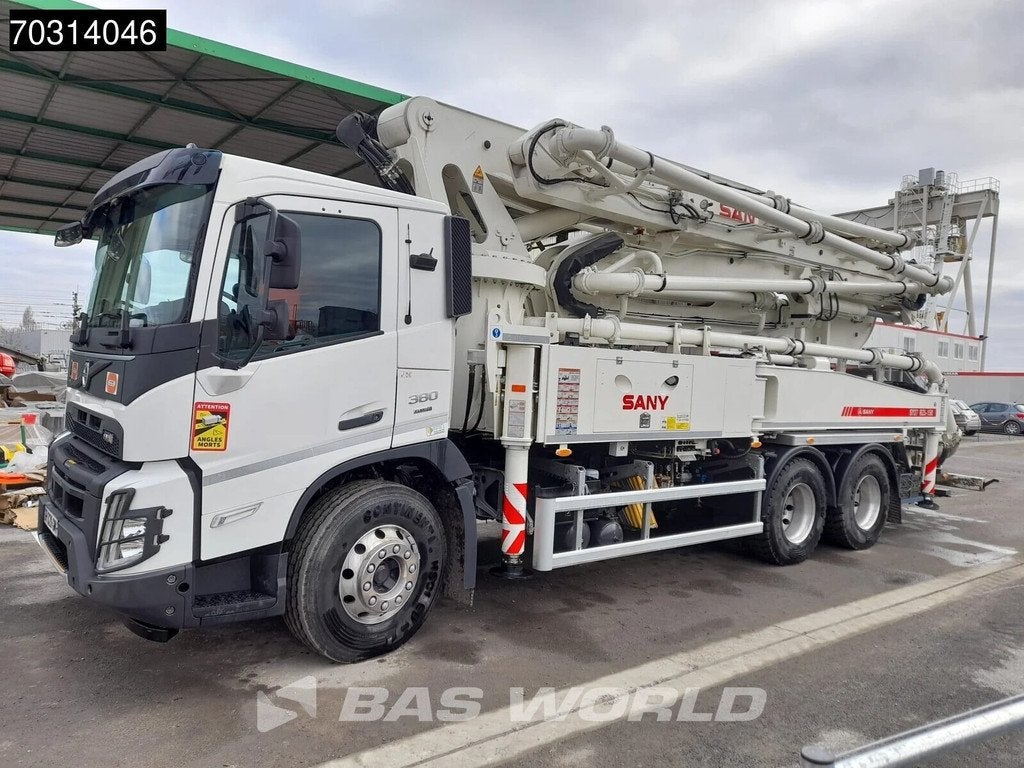 Volvo FMX 380 6X4 Sany SY37 RZ5-150 concrete pump steel susp, Achat, Euro 6, Entreprise, Diesel