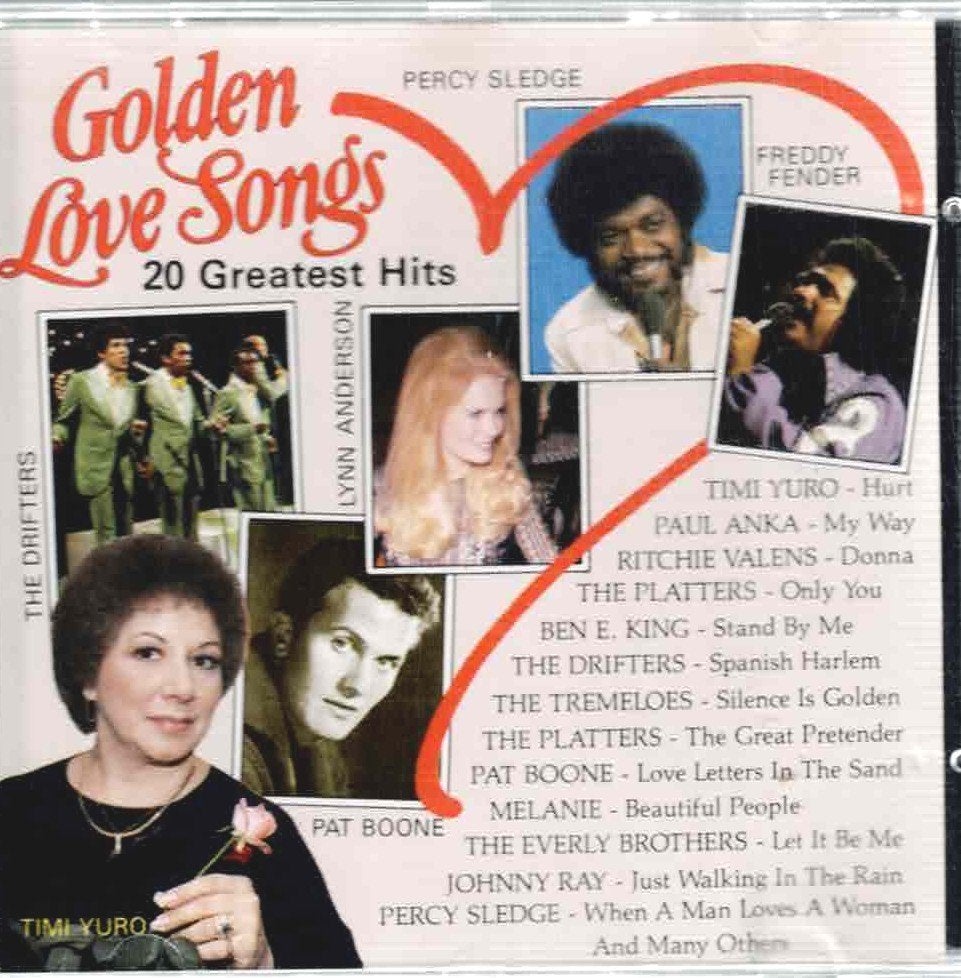 cd  /  Golden Love Songs - 20 Greatest Hits, Ophalen of Verzenden