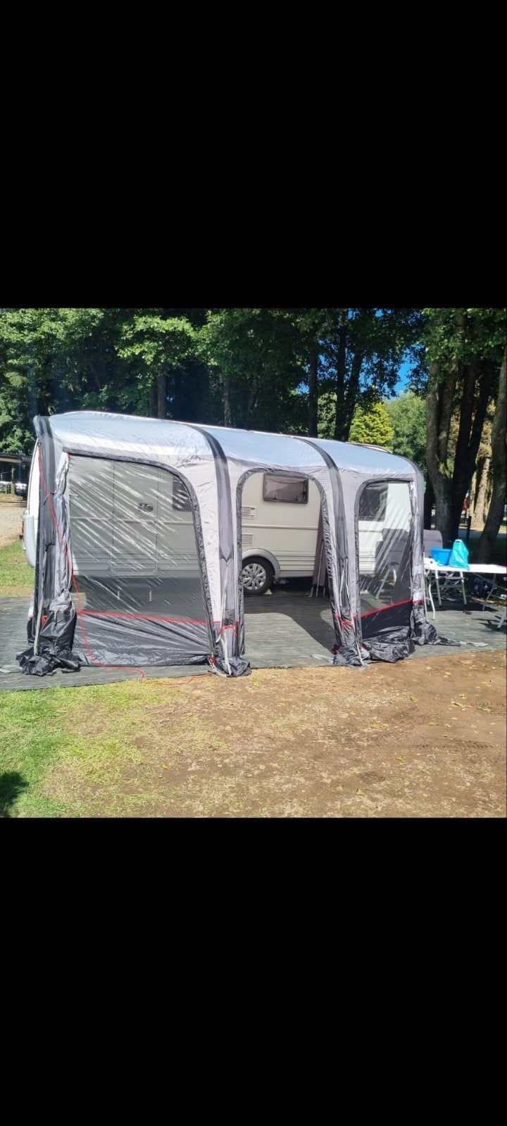 Bardani speed air 410 voortent, Ophalen