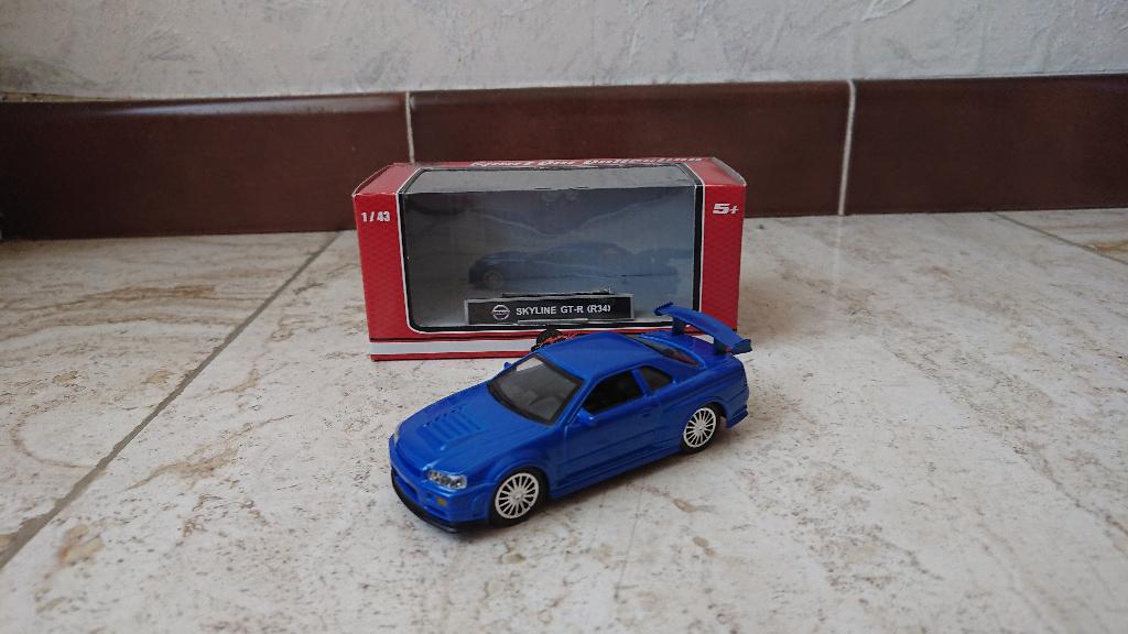 1/43 Nissan Skyline GT-R (R34) "Z-Tune Nismo" miniature, Enlèvement ou Envoi, Neuf, Voiture, Autres marques