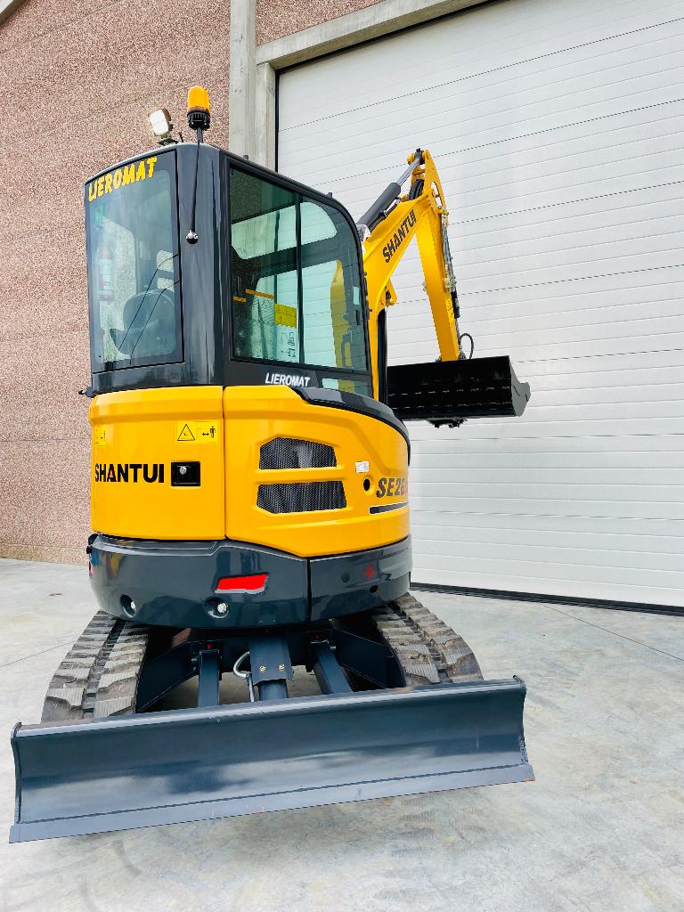 MINIGRAVER 2,5 t/ BINNENDRAAIER/ SHANTUI, Motos, Modes d'emploi & Notices d'utilisation, Enlèvement
