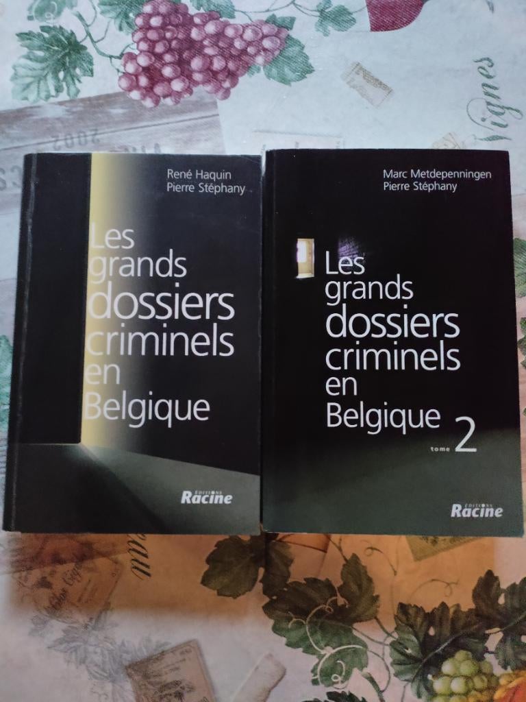 Les grands dossiers criminels en Belgique tome 1 et 2, Enlèvement ou Envoi, Comme neuf, Haquin René