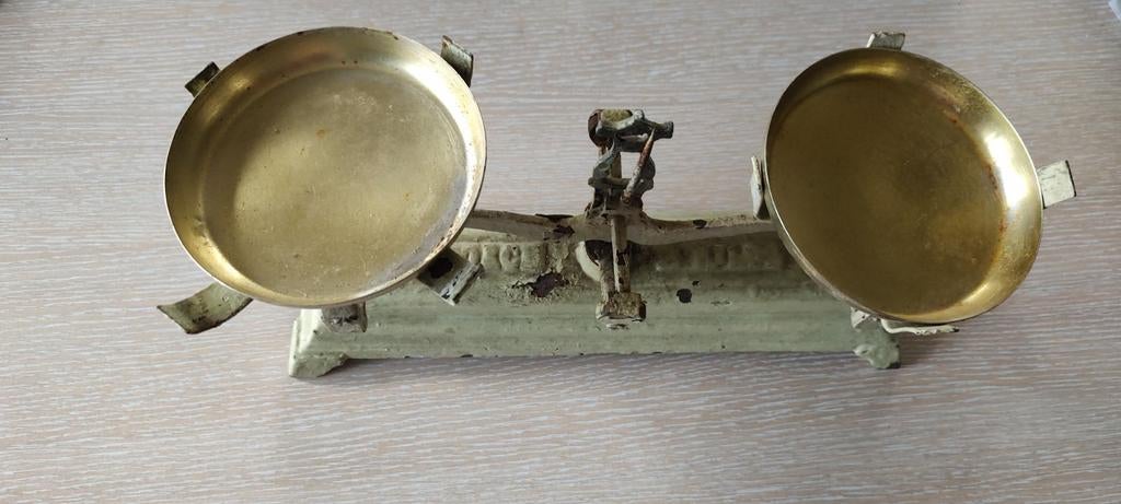 Retro vintage keuken weegschaal weegschaaltje, Ophalen of Verzenden