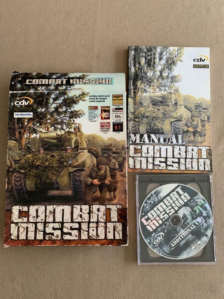 PC/ CD-ROM spelletje: Combat Mission, 11+, Avontuur en Actie, 1 speler, Ophalen of Verzenden, Zo goed als nieuw