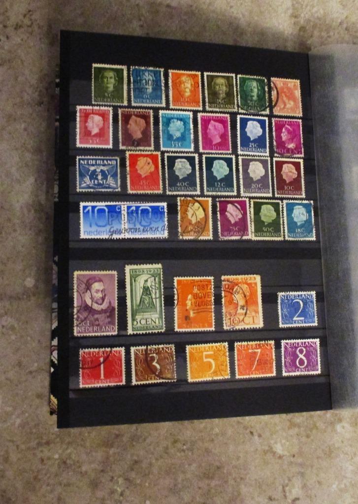 100 st. Nederlandse gestempelde postzegels, Enlèvement ou Envoi, Autre, Affranchi, Autre