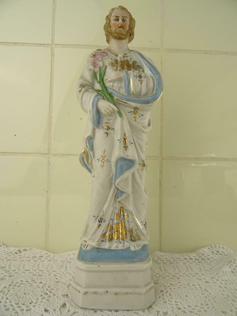 Antiek beeld Heilige Jozef beeld Jozef antiek Jugendstil, Ophalen of Verzenden