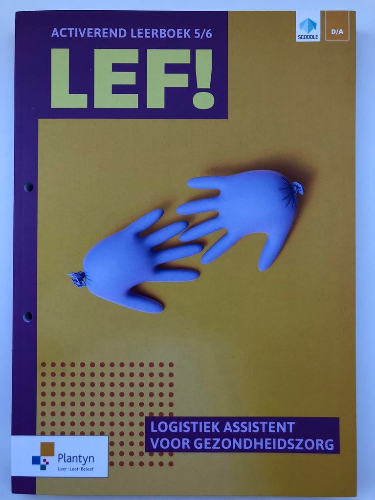 LEF Logistiek assistent voor gezondheidszorg, Ophalen of Verzenden, Nieuw, Nederlands, Plantyn