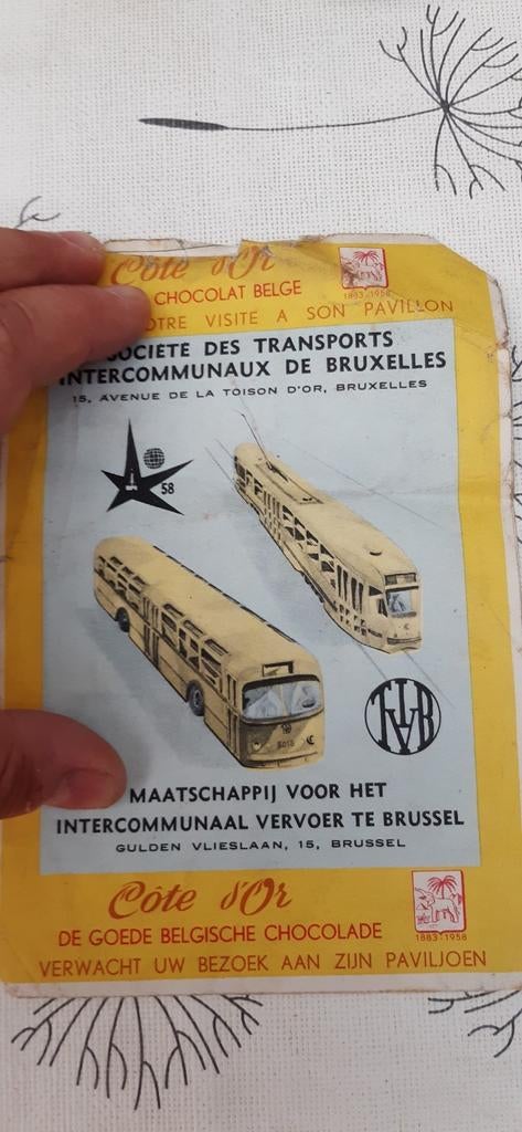 ancien magazine Société de transport de Bruxelles, Enlèvement ou Envoi
