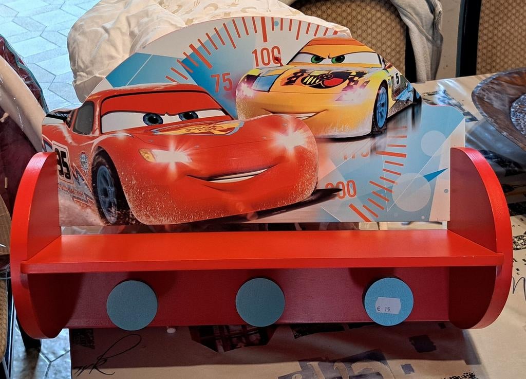 Porte manteau cars, Kinderen en Baby's, Kinderkamer | Overige Meubels, Ophalen, Zo goed als nieuw