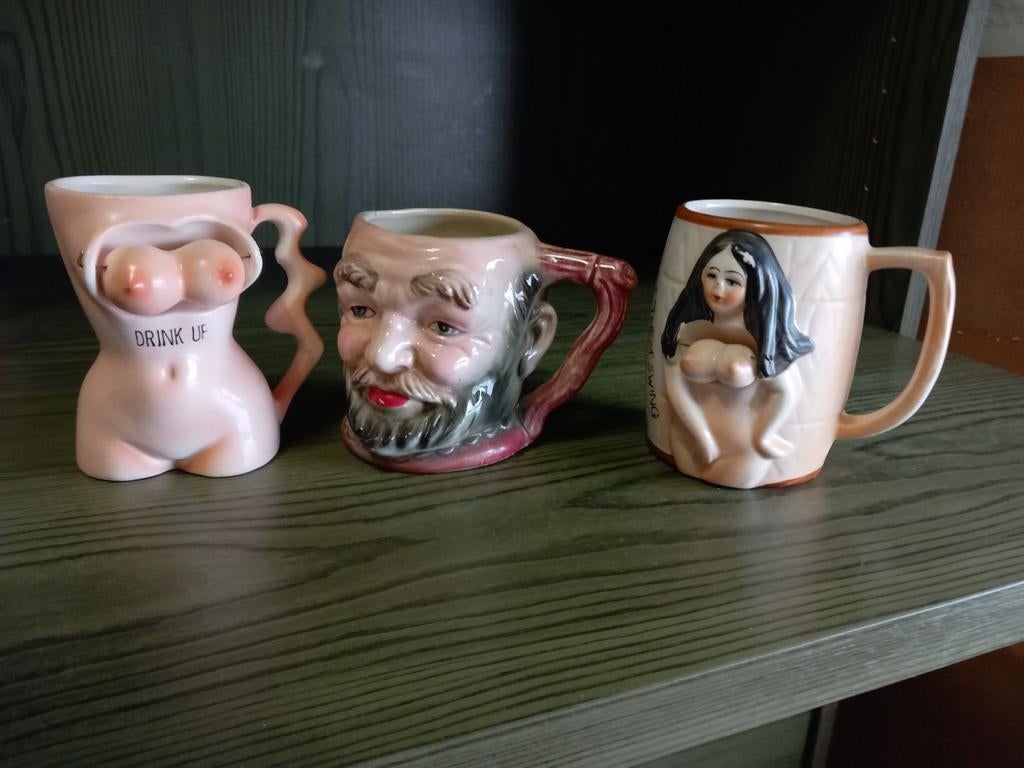 Stenen sierbierpotten, Ophalen, Zo goed als nieuw