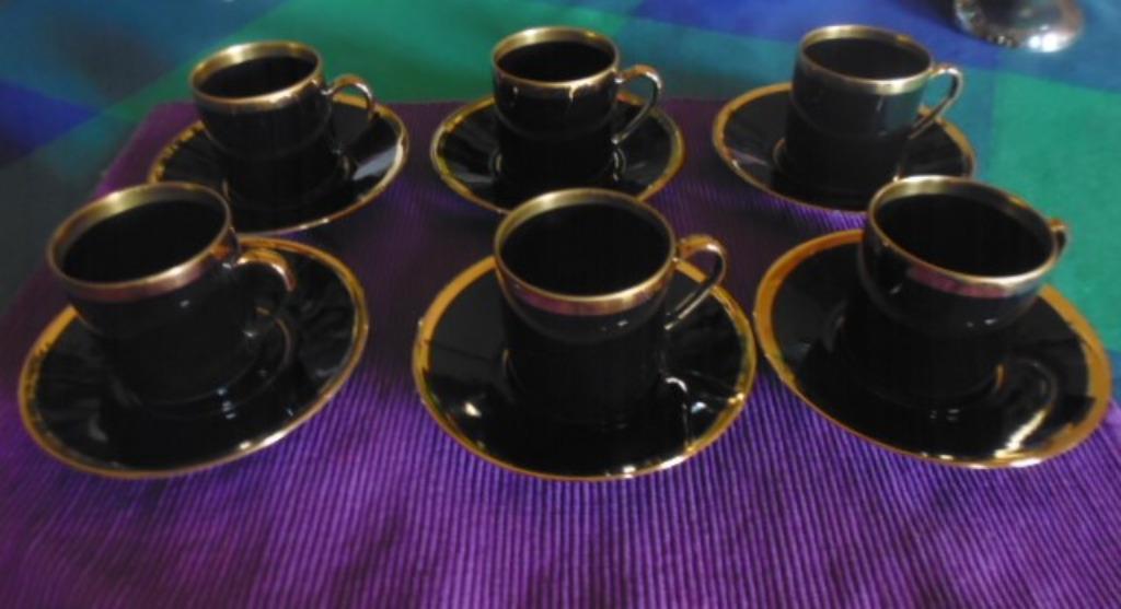 koffie tasjes Limoges France, Ophalen