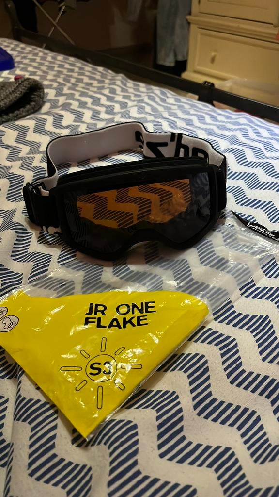 Wedze Skibril JR One Flake anti UV S3, Ophalen of Verzenden, Zo goed als nieuw