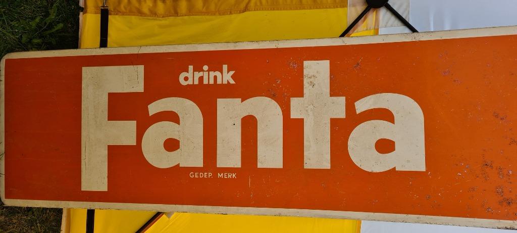 Fanta plastemal reclame jaren 70, Collections, Marques & Objets publicitaires, Enlèvement