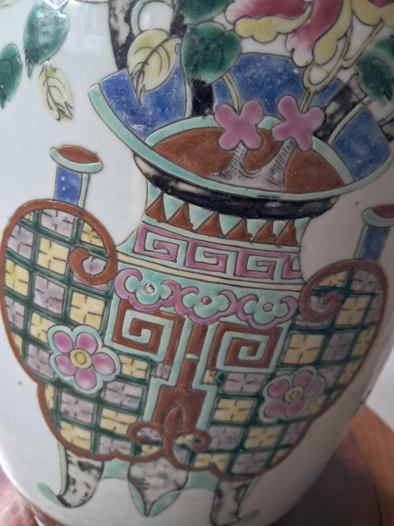 Lampe chinoise à poser, Enlèvement