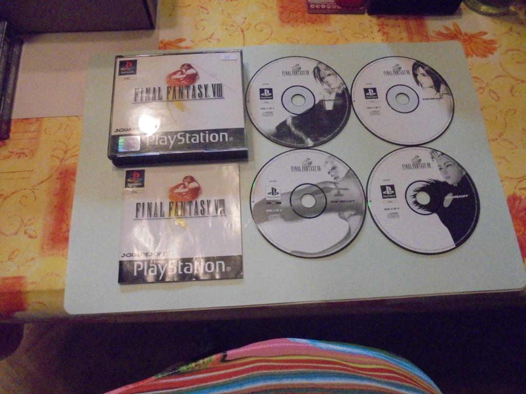 Playstation Final Fantasy VIII (orig-compleet), 1 joueur, Enlèvement ou Envoi, Utilisé, À partir de 12 ans
