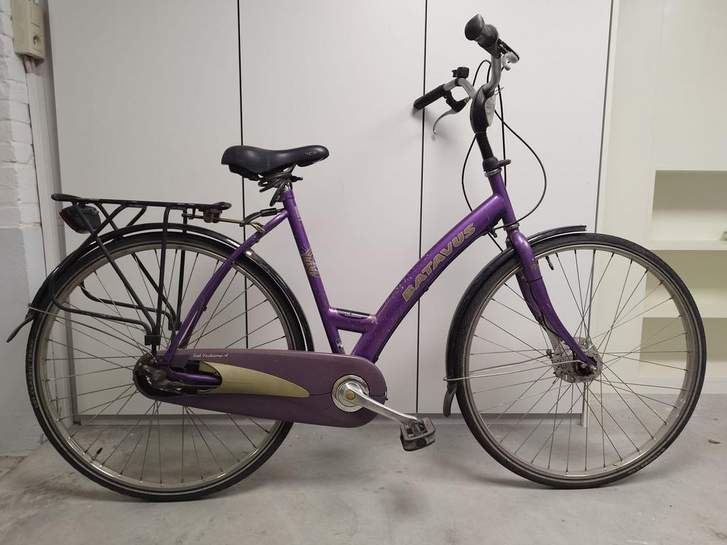 Batavus dames fiets, Ophalen, Batavus