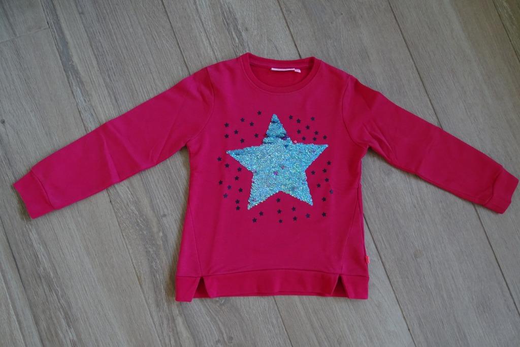 Fuschia zomertrui ster Someone maat 110, Kinderen en Baby's, Kinderkleding | Maat 110, Gebruikt, Meisje, Trui of Vest, Ophalen of Verzenden