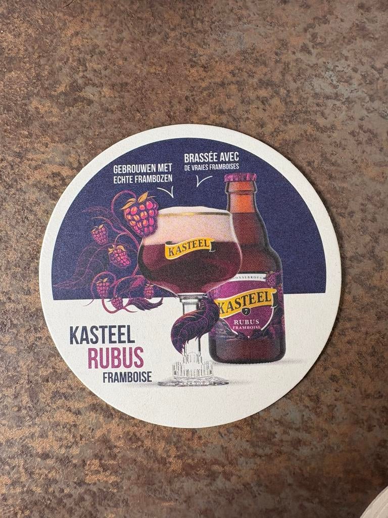 Tapis à bière Castle, Enlèvement ou Envoi, Neuf, Sous-bock
