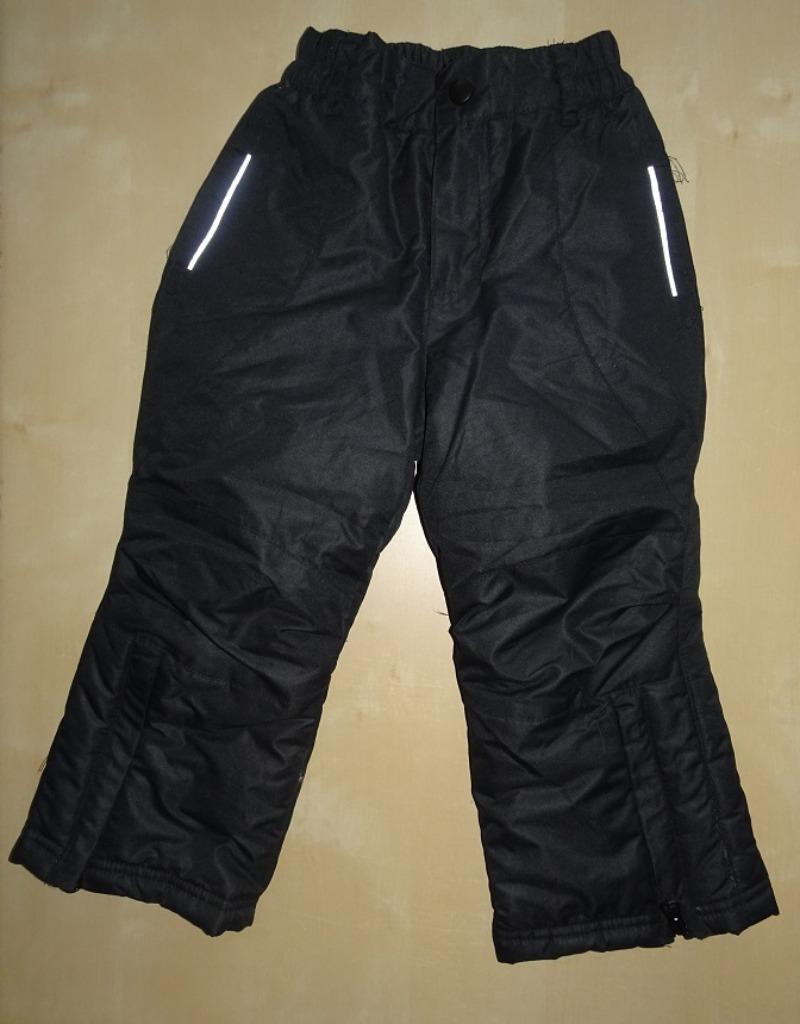 Mooie zwarte skibroek (knot so bad), maat 98, Broek, Ophalen of Verzenden, Zo goed als nieuw, Jongen of Meisje