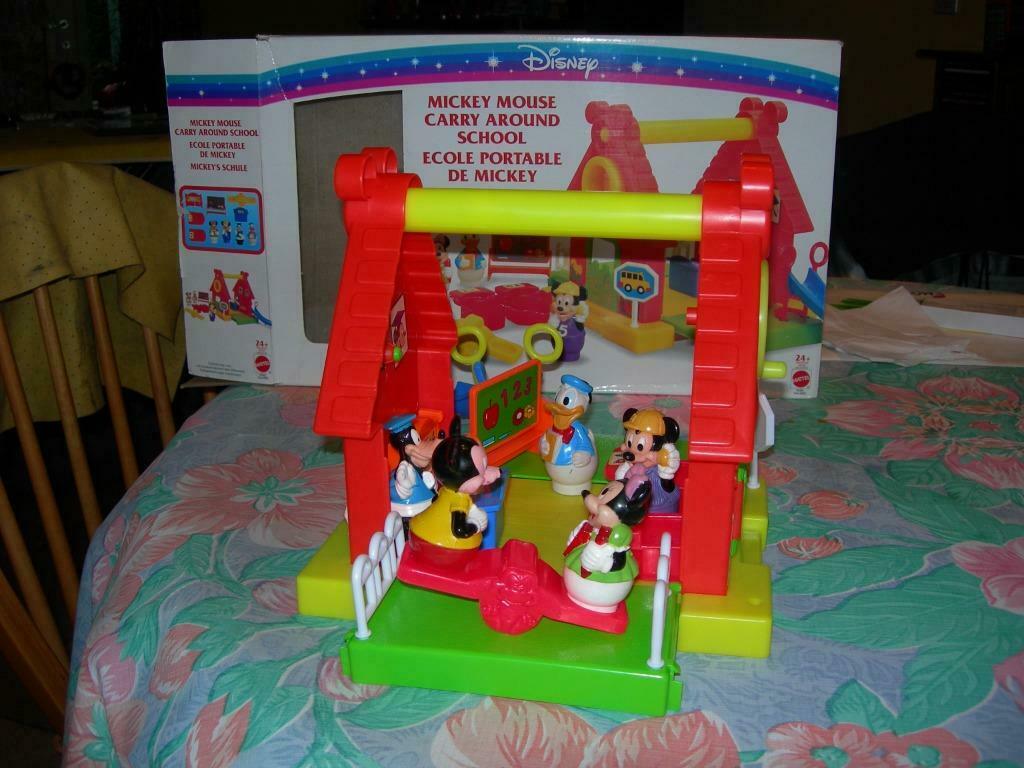 Ecole portable de Mickey, Ophalen of Verzenden, Gebruikt, Complete set
