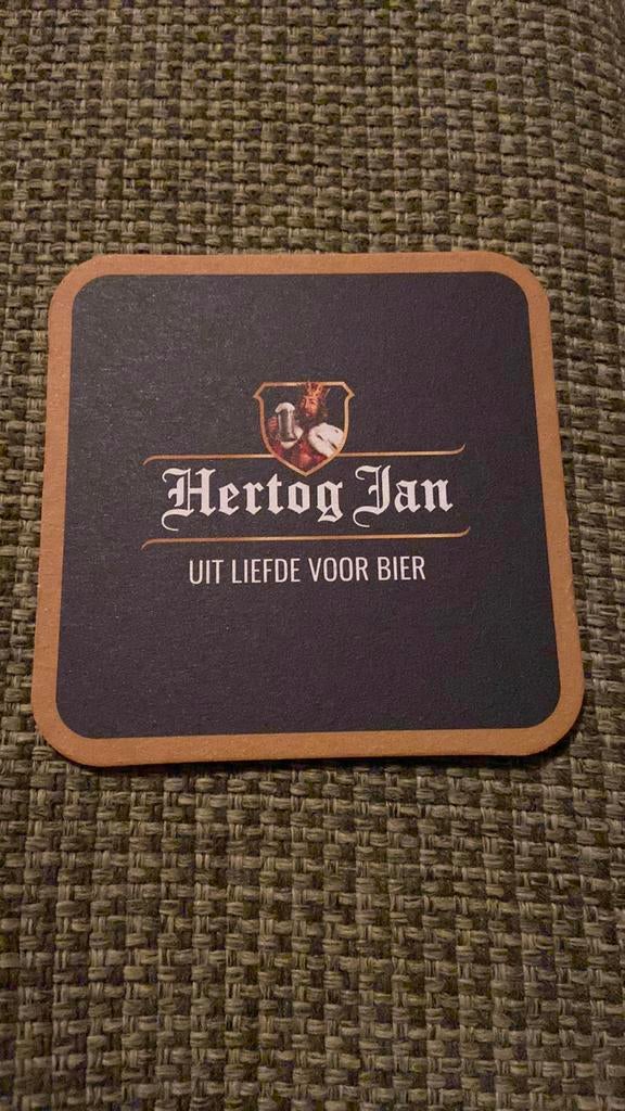 Bierviltje Hertog Jan, Ophalen of Verzenden, Nieuw, Viltje(s), Hertog Jan