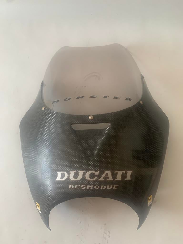 Carbon scherm voor 1ste generatie voor Ducati M., Motos, Enlèvement ou Envoi, Utilisé