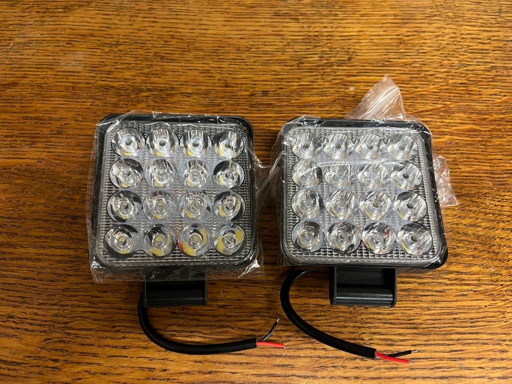2x nieuwe LED-werklamp voor auto, vrachtwagen, tractor, Auto-onderdelen, Verzenden, Nieuw