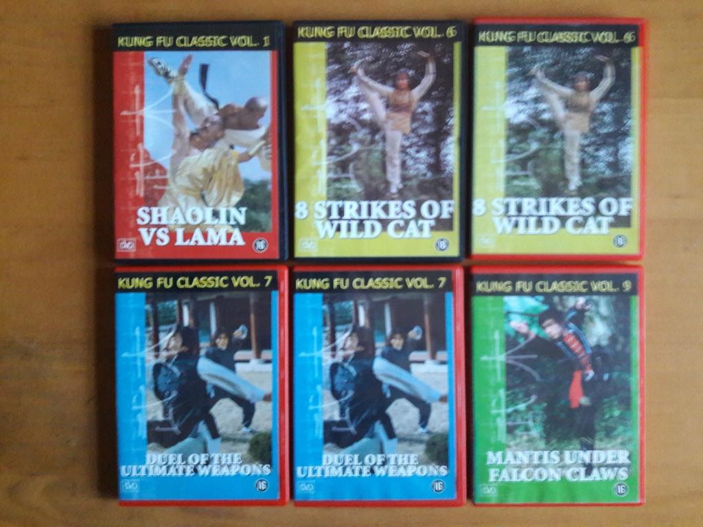 Kung Fu Classics Dvd's, Ophalen of Verzenden, Zo goed als nieuw, Martial Arts