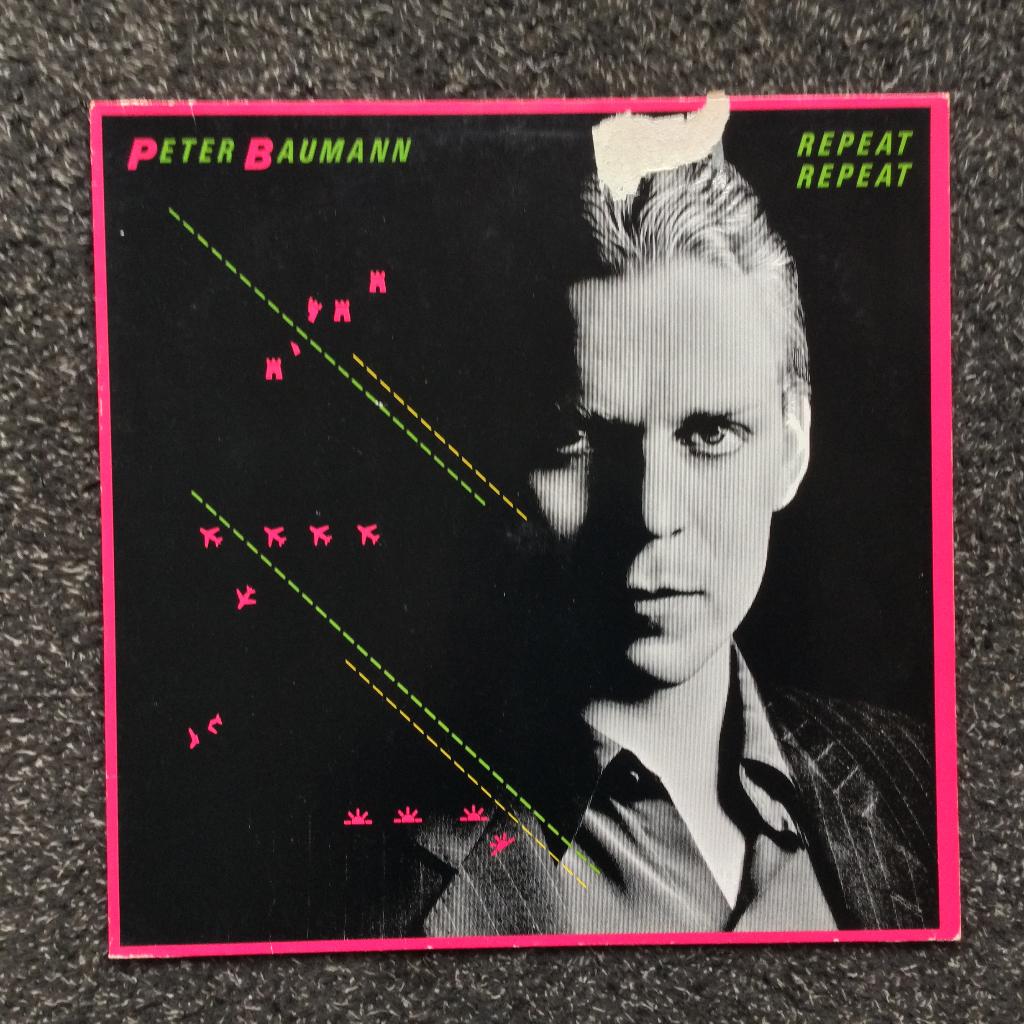 Peter Baumann – Repeat Repeat lp, Ophalen of Verzenden