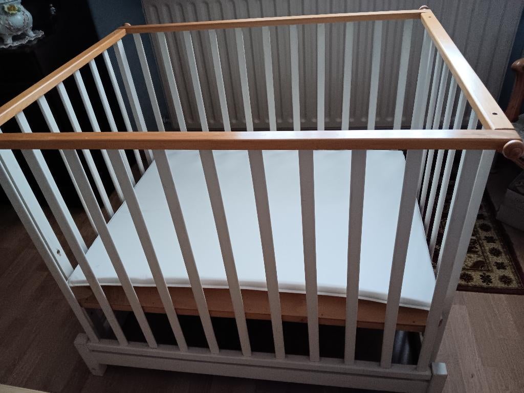 Babypark, Ophalen of Verzenden, Gebruikt, Rechthoekig, In hoogte verstelbaar