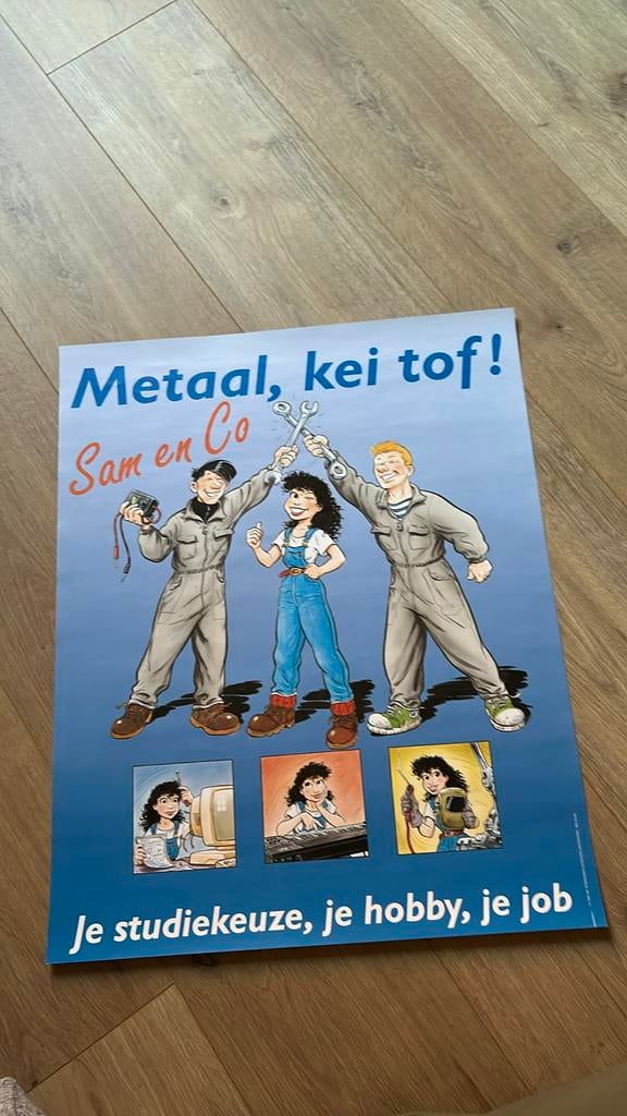 Bosschaert Sam affiche  1994, Ophalen of Verzenden, Zo goed als nieuw