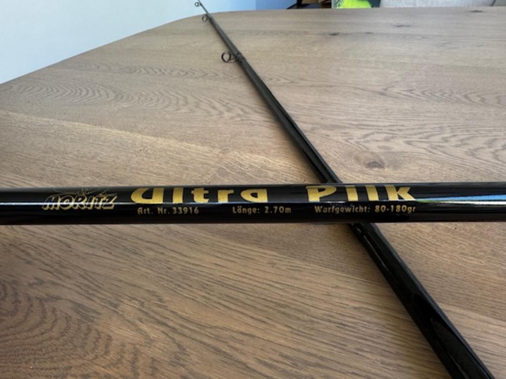 Moritz Ultra Pilk 2,70 ml 80-180 gr., Enlèvement ou Envoi, Comme neuf, Canne à lancer
