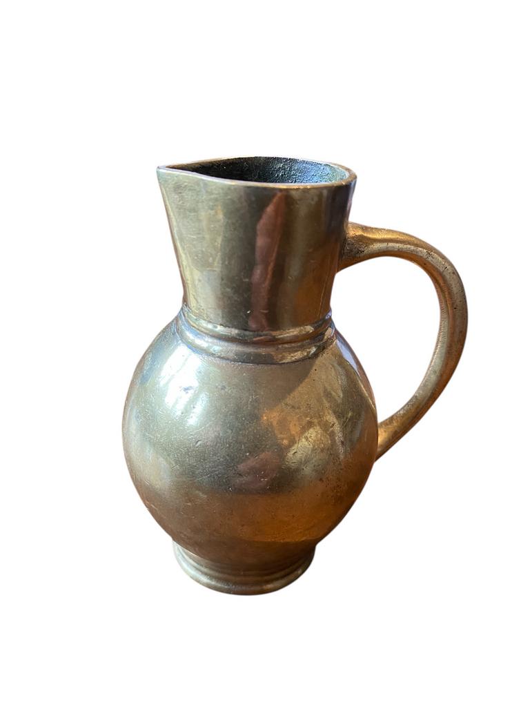 Bronzen melkkan uit het einde van de 19e eeuw., Ophalen of Verzenden, Brons