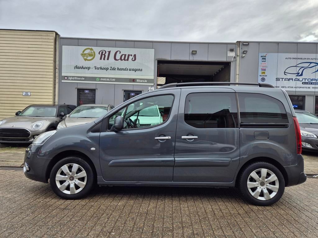 Citroën Berlingo 1.6hdi 2015 170.000km/Led/Navi/Pdc/Ac/Trekh, Euro 5, Zwart, 4 cilinders, 5 deurs