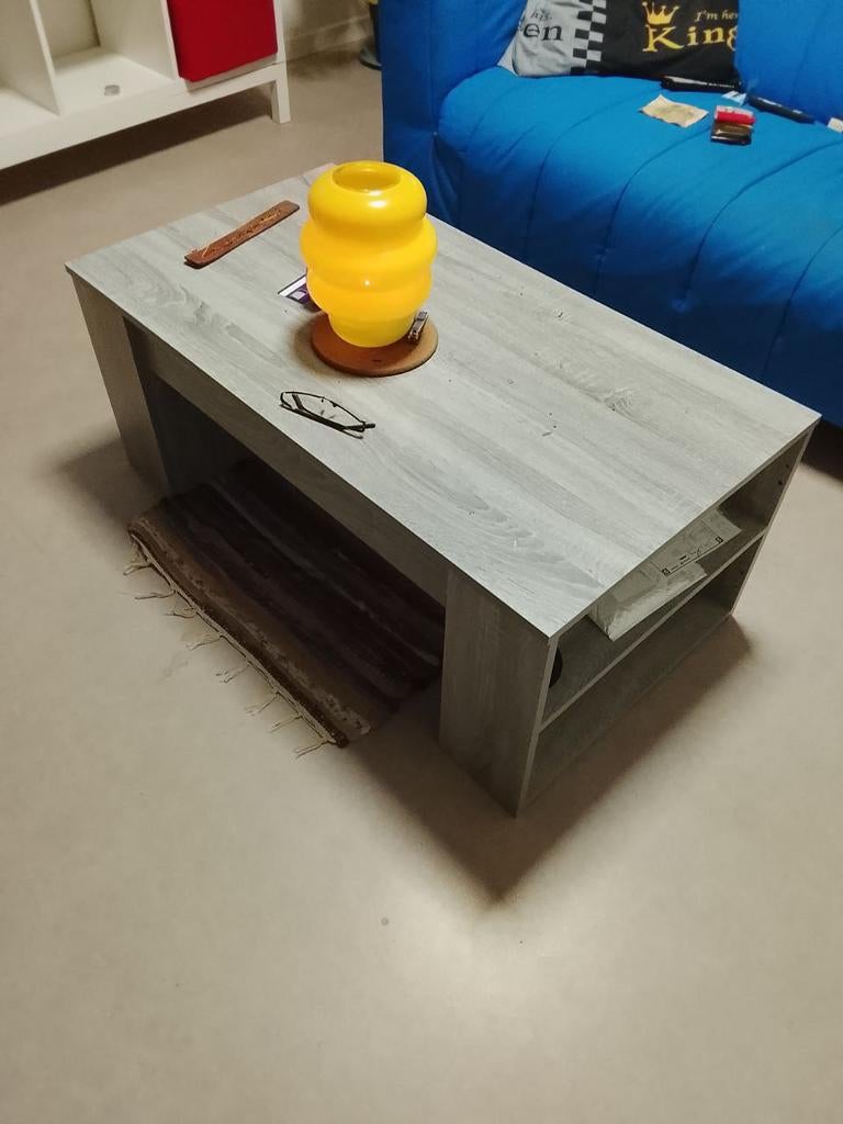 Houten salontafel, Huis en Inrichting, Ophalen, Zo goed als nieuw