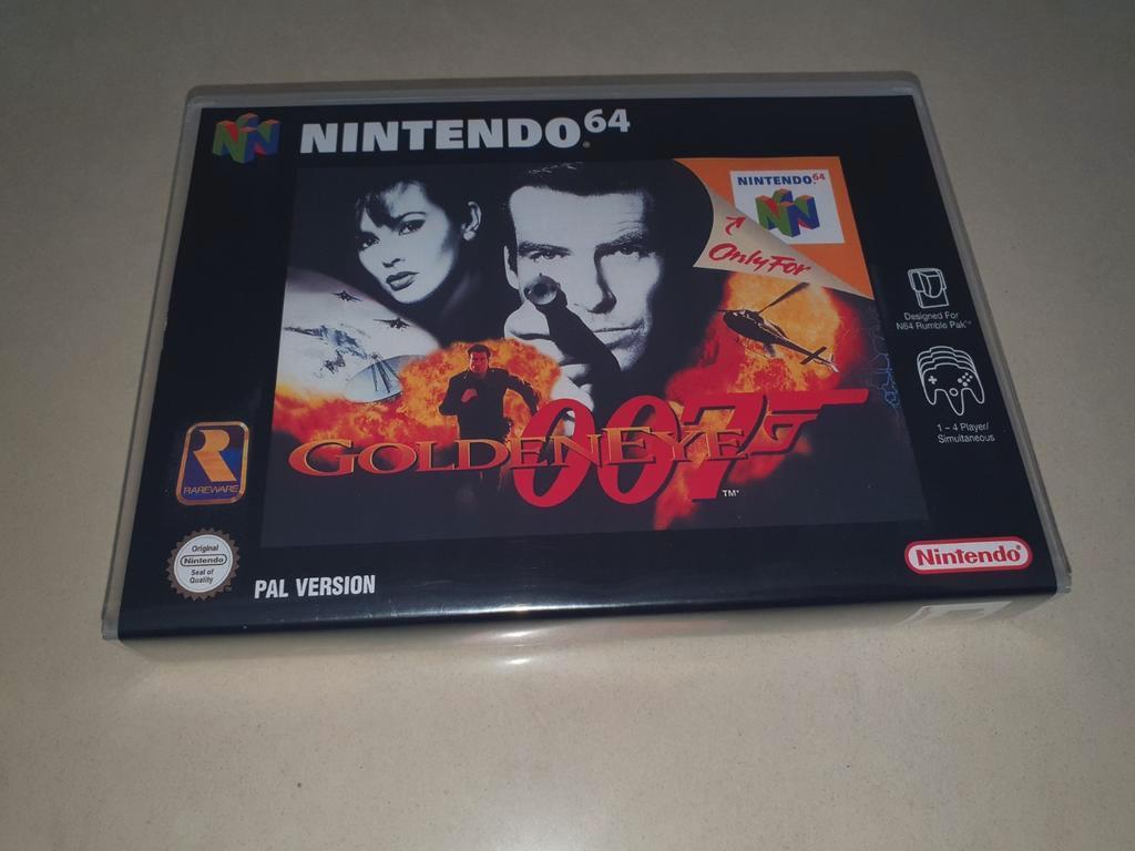 007 Goldeneye N64 Game Case, Verzenden, Zo goed als nieuw