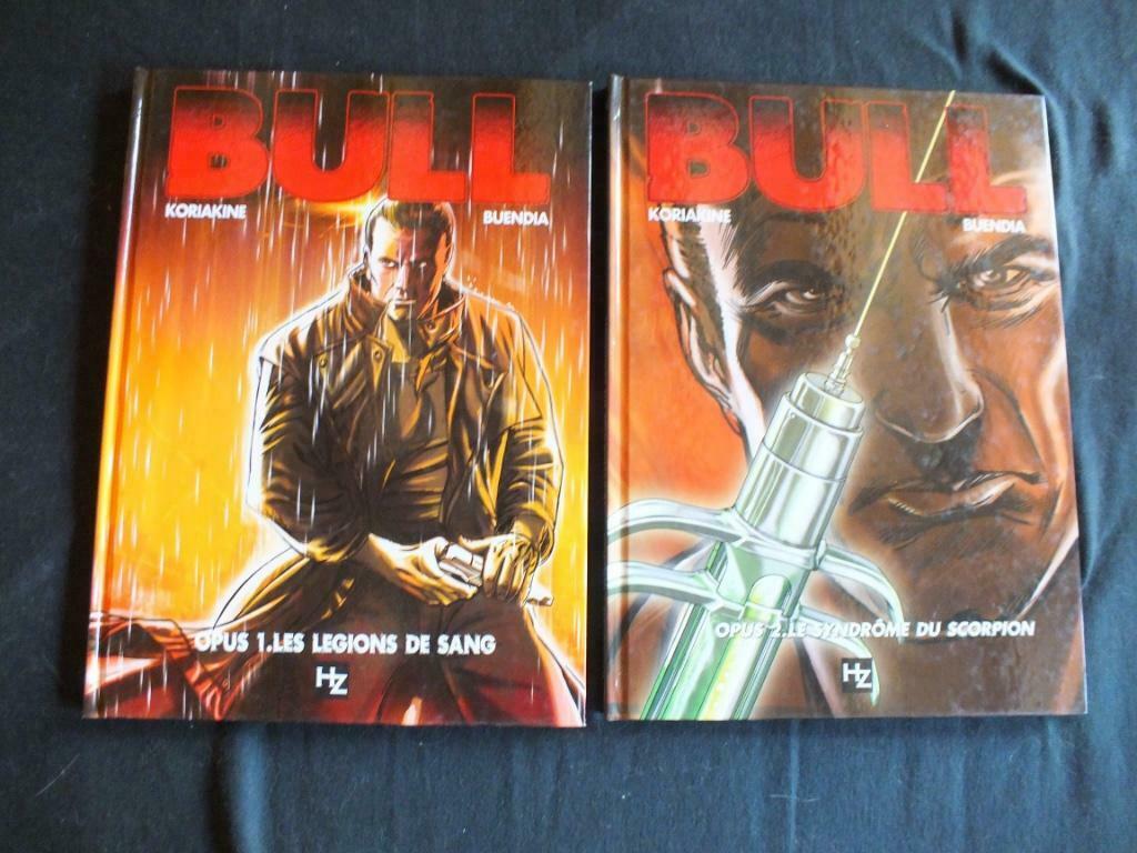 BULL (2 ALBUMS)                 EDITIONS H.Z, Série complète ou Série, Enlèvement ou Envoi, Comme neuf, KORIAKINE & BUENDIA