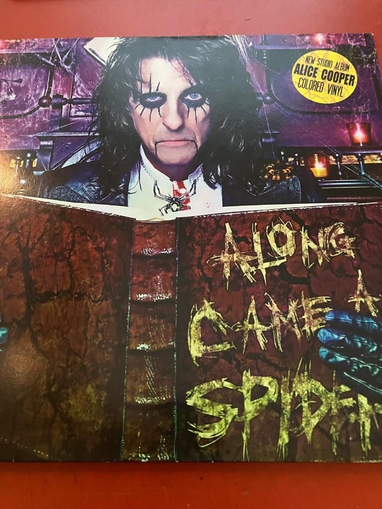 ❇️ ❇️ ❇️ Alice Cooper – Along Came A Spider - 2008 vinyl lp, Ophalen of Verzenden